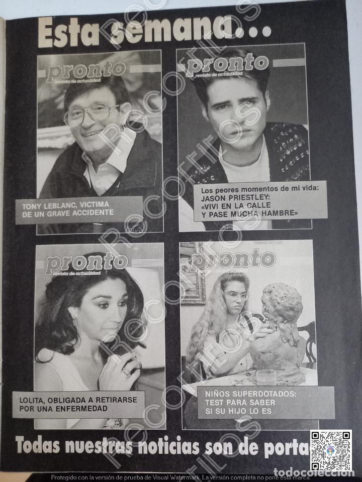 Coleccionismo de revistas y peri&oacute;dicos: lola flores jason priestley tony leblanc