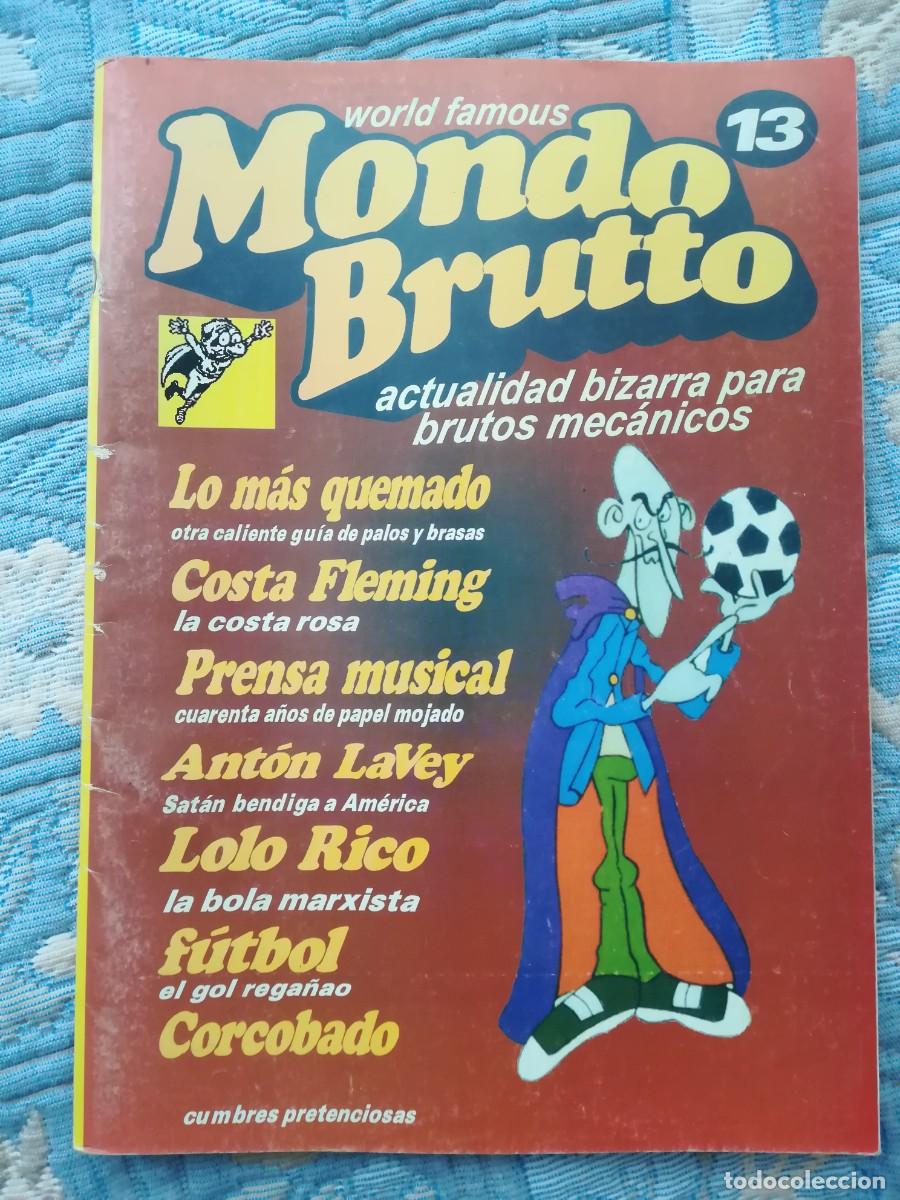Coleccionismo de revistas y peri&oacute;dicos: MONDO BRUTTO 13 EXCELENTE