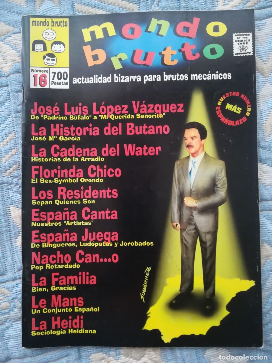 Coleccionismo de revistas y peri&oacute;dicos: MONDO BRUTTO 16