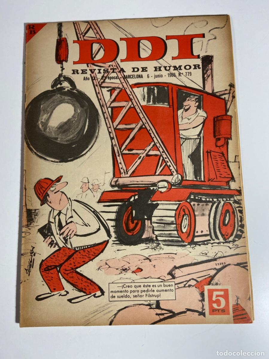 Coleccionismo de Revistas y Peri&oacute;dicos: 117-Revista DDT mayo 1.966. n&ordm; 779. Portada Segura. Contraportada Cola - Cao