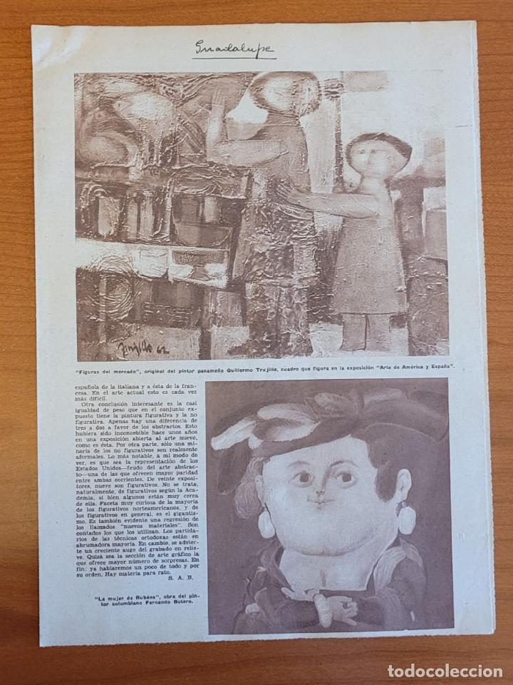 Coleccionismo de Revistas y Peri&oacute;dicos: Recortes ABC Guadalupe, restauraci&oacute;n del monasterio