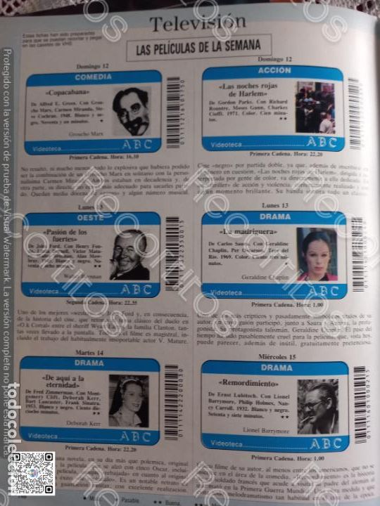 Coleccionismo de Revistas y Peri&oacute;dicos: DEBORAH KERR geraldine chaplin