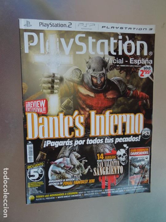 Coleccionismo de Revistas y Peri&oacute;dicos: REVISTA PLAYSTATION N&ordm; 109 - FEBRERO 2010 - DANTE'S INFERNO, FINAL FANTASY XIII ...