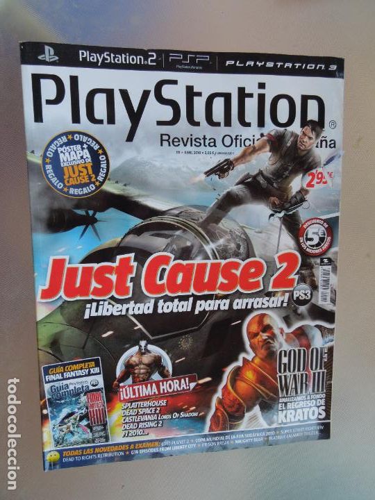 Coleccionismo de Revistas y Peri&oacute;dicos: REVISTA PLAYSTATION N&ordm; 111 - ABRIL 2010 - JUST CAUSE 2, GU&Iacute;A FINAL FANTASY XIII PS3 ...