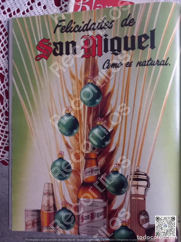 Coleccionismo de Revistas y Peri&oacute;dicos: anuncio cervezas san miguel