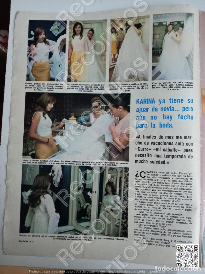 Coleccionismo de revistas y peri&oacute;dicos: el traje de novia de karina y el ajuar