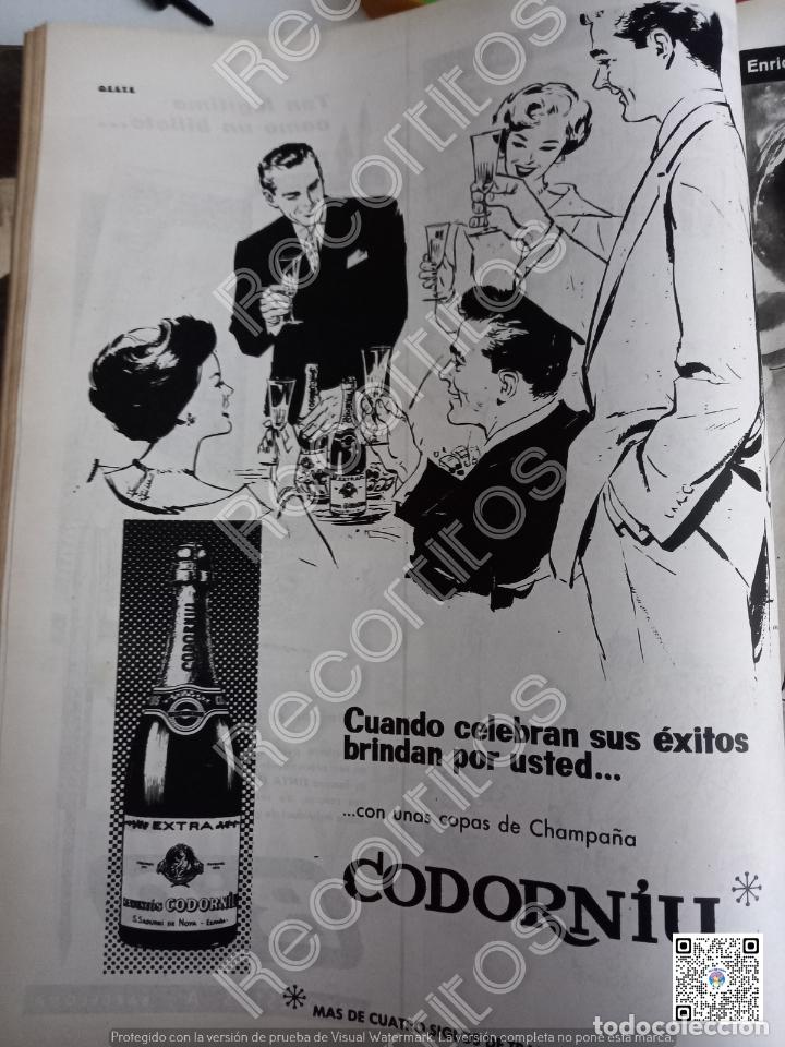 Coleccionismo de revistas y peri&oacute;dicos: 1960 anuncio cava codorniu