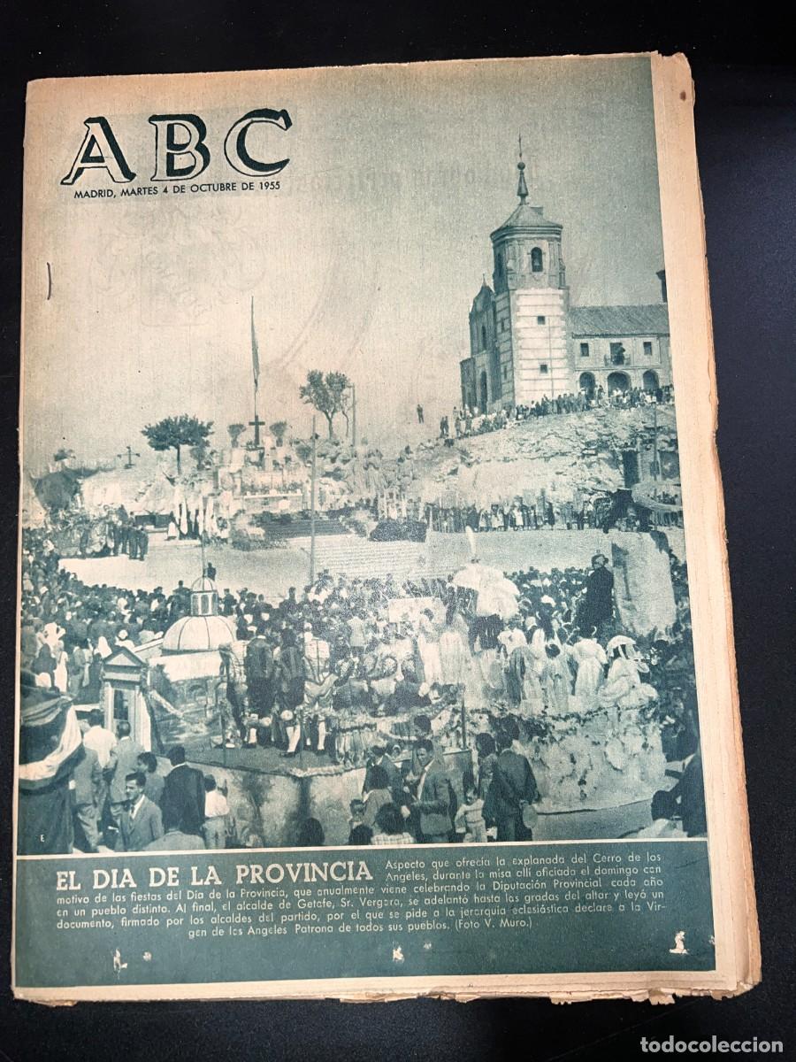 Coleccionismo de Revistas y Peri&oacute;dicos: ABC. OCTUBRE 1955. N&ordm; 15467. EL DIA DE LA PROVINCIA. VER LAS FOTOS
