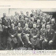 Coleccionismo de revistas y peri&oacute;dicos: * RIBADEO, Lugo * Comida de despedida del funcionario &Aacute;ngel Cano y Sainz de Trapaga -1928