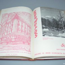 Coleccionismo de Revistas y Periódicos: REVISTA SENDEROS ENCUADERNADA (1962) - MONTAÑISMO - AÑO COMPLETO - VER DESCRIPCIÓN.