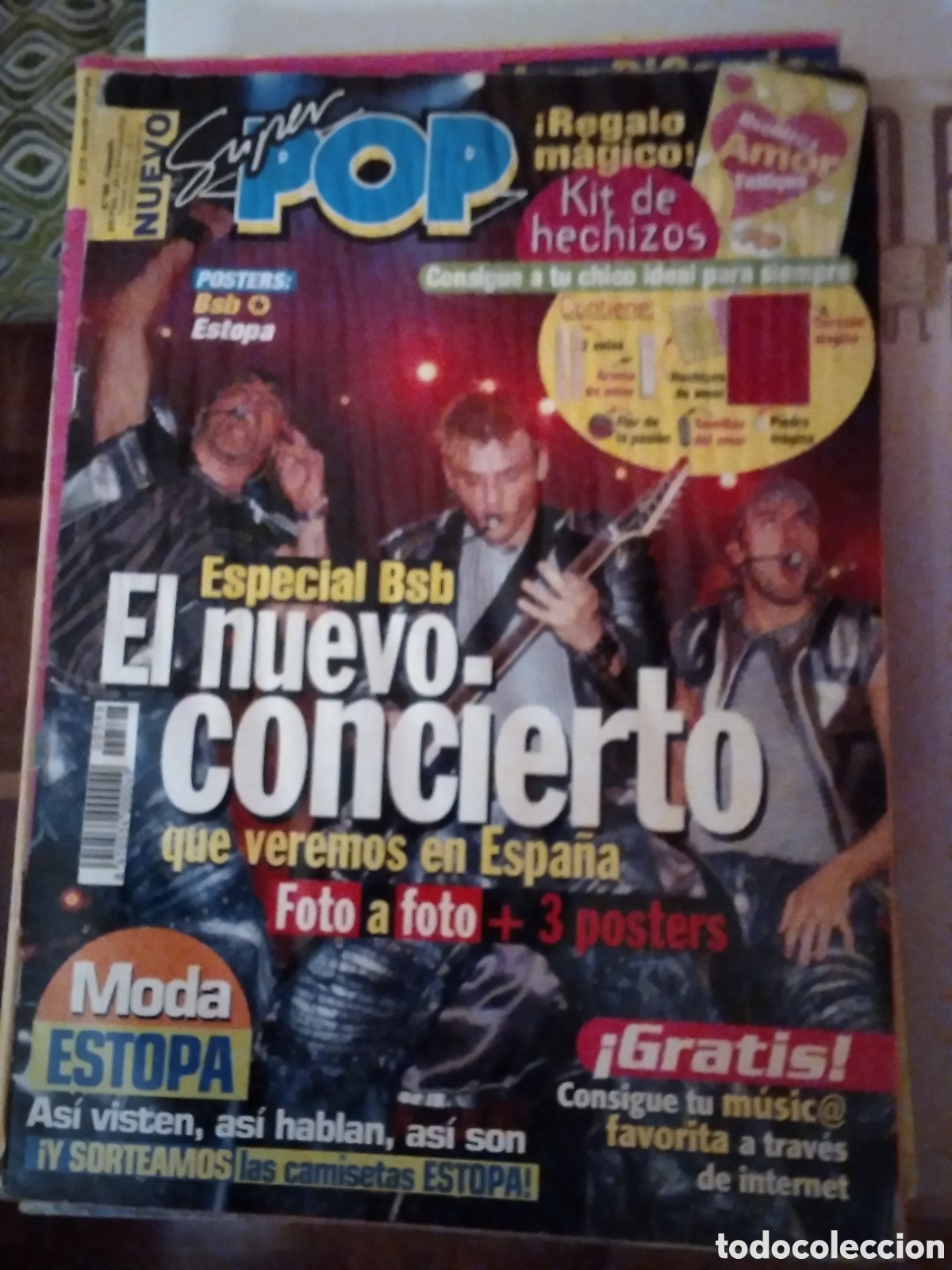 Coleccionismo de Revistas y Peri&oacute;dicos: Super pop revista para j&oacute;venes (12-2-01)