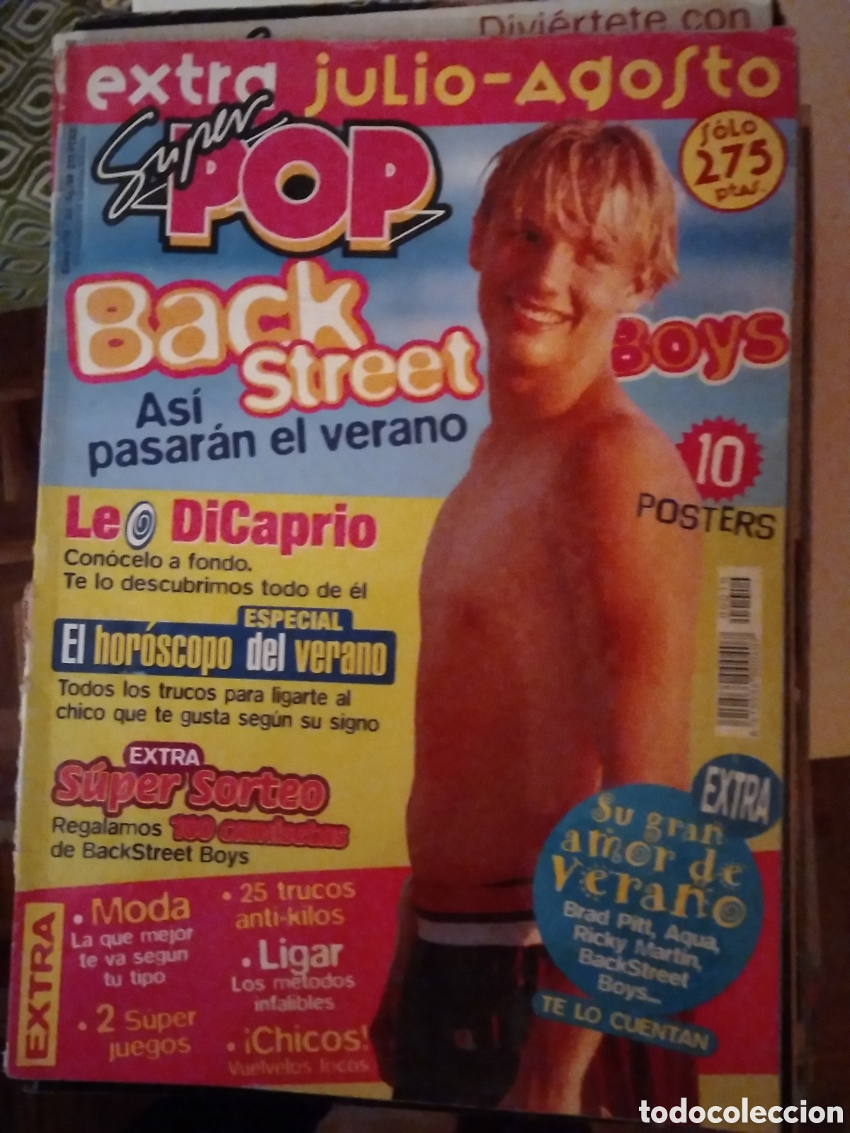 Coleccionismo de Revistas y Peri&oacute;dicos: Super pop revista para j&oacute;venes extra (julio agosto 98)