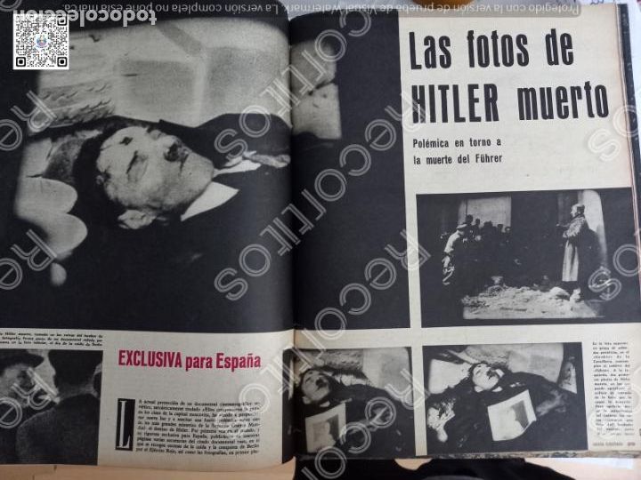 Collezionismo di Riviste e Giornali: 1960 adolf hitler el cadaver su muerte