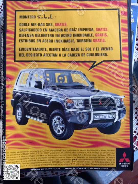 Coleccionismo de Revistas y Peri&oacute;dicos: anuncio publicidad mitsubishi