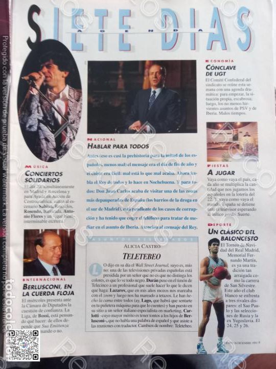 Coleccionismo de revistas y peri&oacute;dicos: joaquin sabina