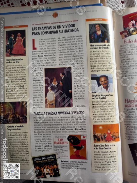 Coleccionismo de Revistas y Peri&oacute;dicos: lucero tena diana ross