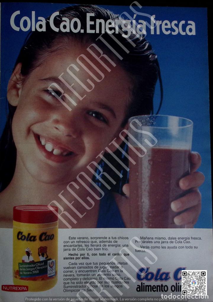 Coleccionismo de Revistas y Peri&oacute;dicos: anuncio publicidad colacao cola cao