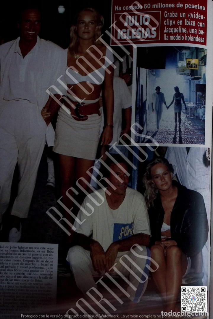 Coleccionismo de Revistas y Peri&oacute;dicos: julio iglesias jacqueline ibiza