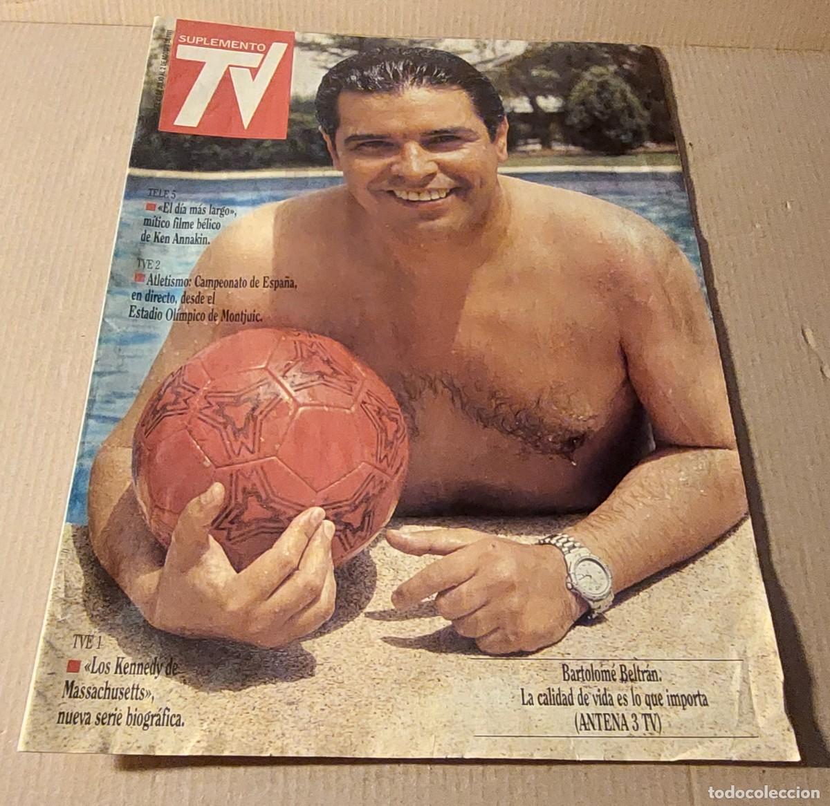 Collezionismo di Riviste e Giornali: Revista Televisi&oacute;n. Suplementos TV. 2 agosto 1991