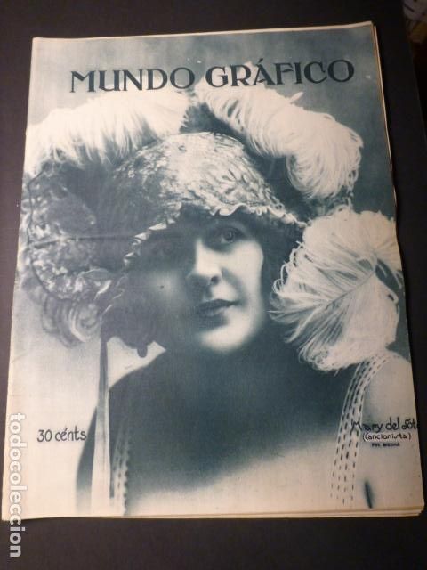 Coleccionismo de Revistas y Peri&oacute;dicos: REVISTA MUNDO GRAFICO 17 MAYO 1922