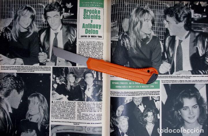 Sammeln von Zeitschriften und Zeitungen: anthony delon brooke shields