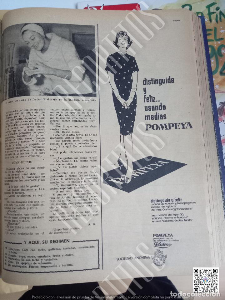 Coleccionismo de revistas y peri&oacute;dicos: 1960 anuncio publicidad MEDIAS POMPEYA LENCERIA