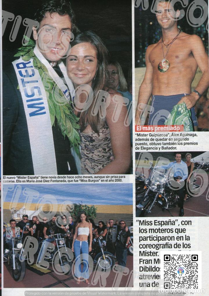 Coleccionismo de Revistas y Peri&oacute;dicos: SCANS MISTER ESPA&Ntilde;A PABLO MARTIN GARCIA MURCIA MISS ESPA&Ntilde;A