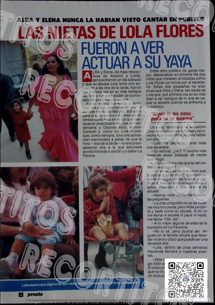 Coleccionismo de revistas y peri&oacute;dicos: SCANS LOLA FLORES ALBA
