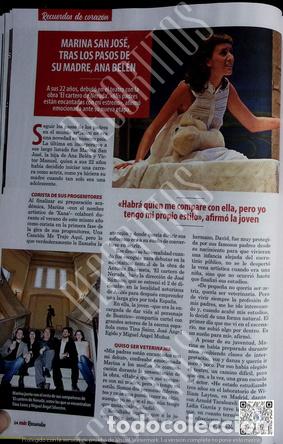 Coleccionismo de Revistas y Peri&oacute;dicos: MARINA SAN JOSE HIJA DE ANA BELEN
