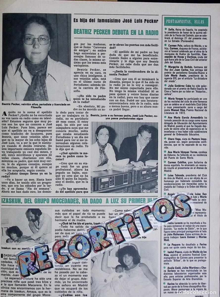 Coleccionismo de Revistas y Peri&oacute;dicos: izaskun mocedades