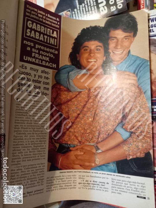 Collection Magazines and Newspapers: GABRIELA SABATINI