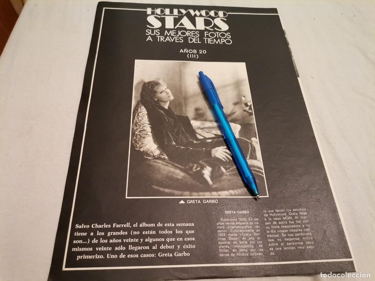 Coleccionismo de Revistas y Peri&oacute;dicos: GRETA GARBO RECORTE REVISTA 1975