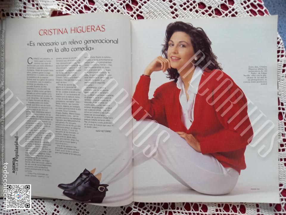 Collection Magazines and Newspapers: CHRISTINA HIGUERAS CRISTINA ROSENVINGE ALEX Y CRISTINA