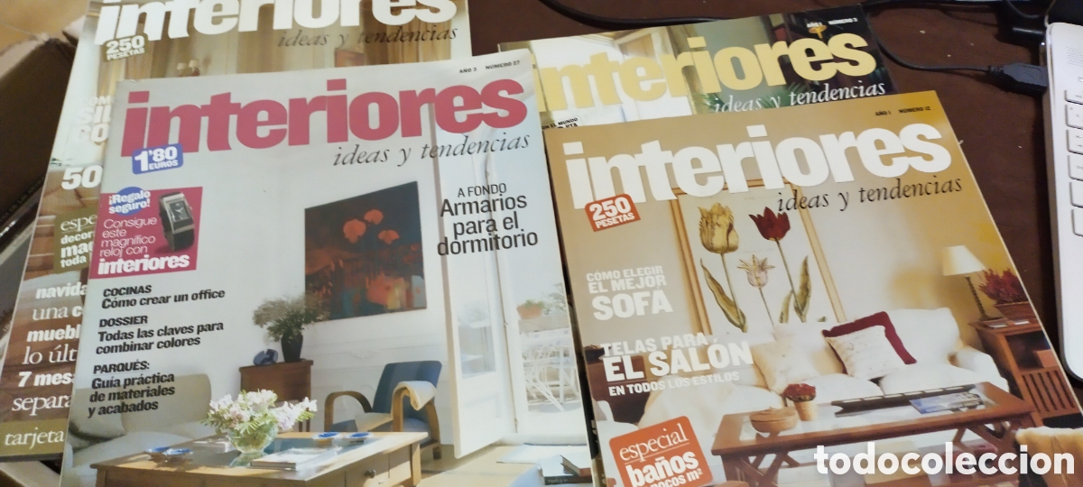 Sammeln von Zeitschriften und Zeitungen: Interiores ideas y tendencias 3 10 12 27 decoraci&oacute;n de interiores