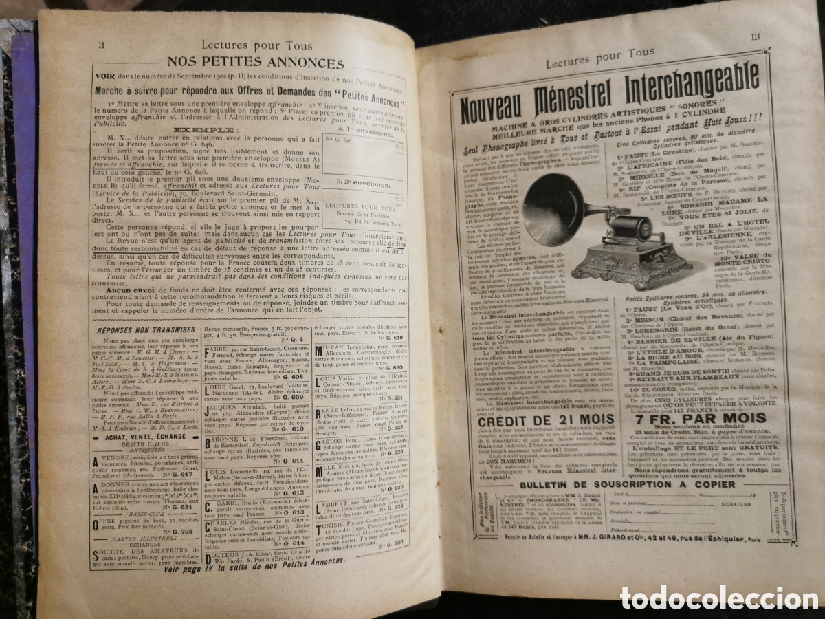 Coleccionismo de revistas y peri&oacute;dicos: Lectures pour tous - Foto 3