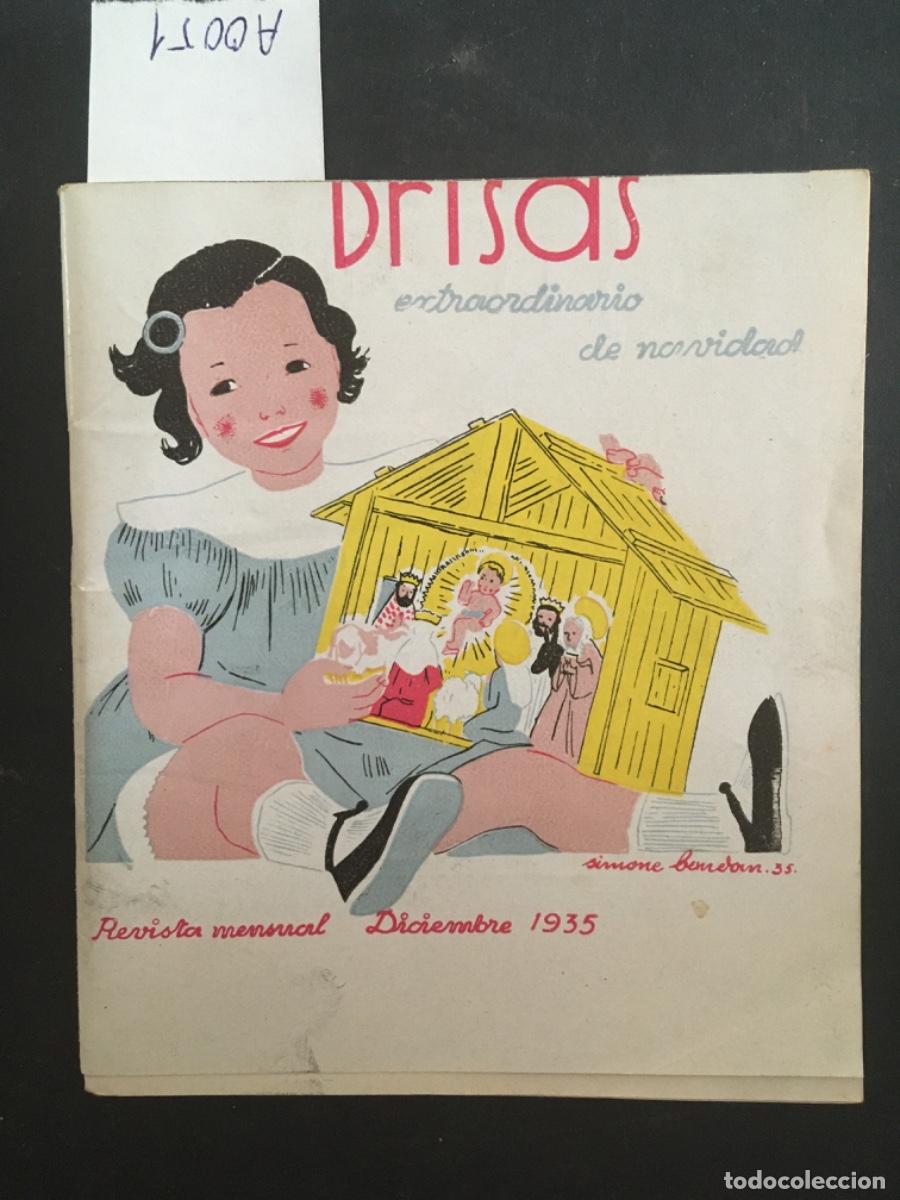Collezionismo di Riviste e Giornali: FORMATO REDUCCION PARA PROPAGANDA REVISTA MENSUAL BRISAS, MALLORCA, 20 DICIEMBRE 1935