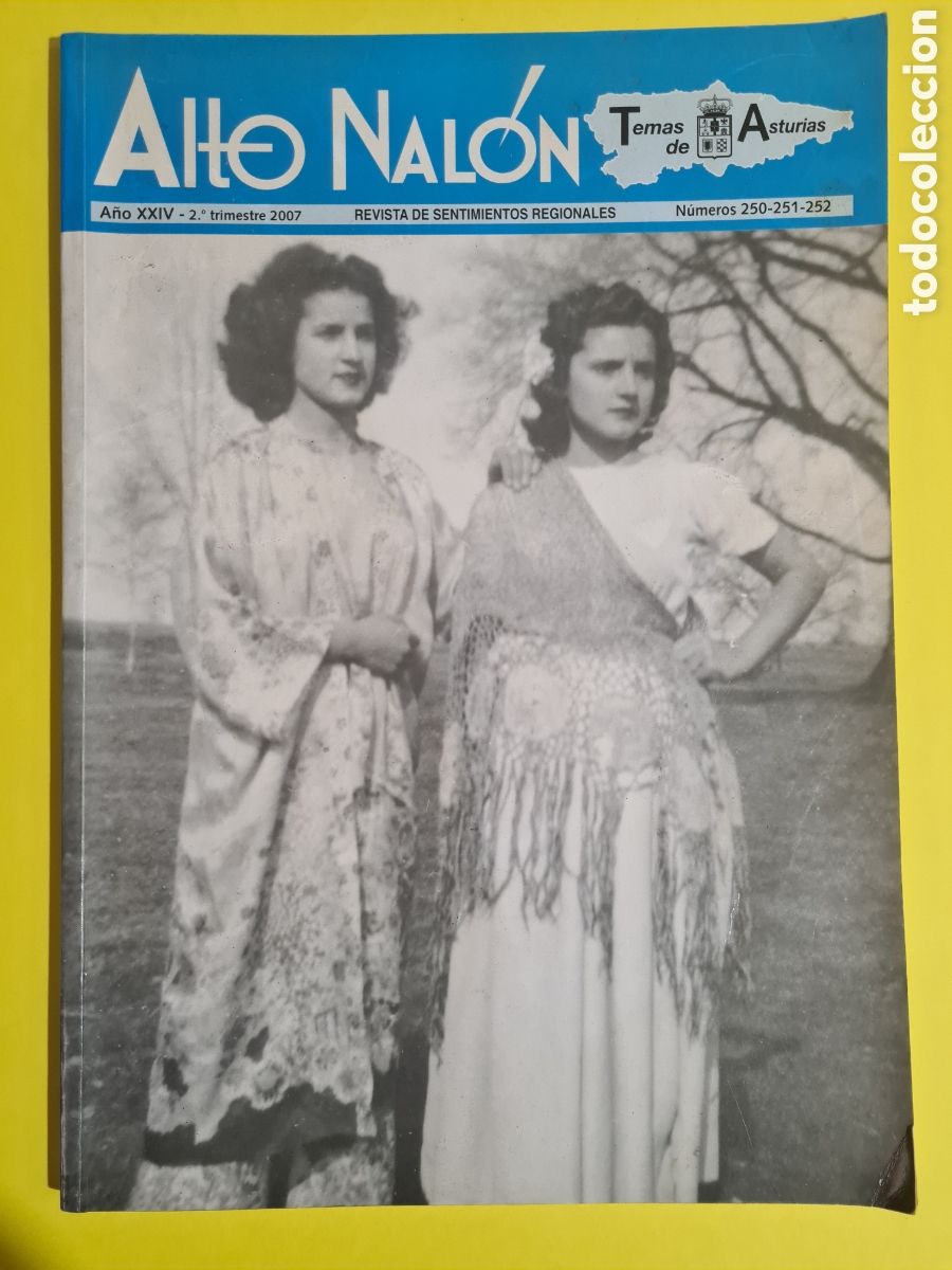 Collectionnisme de Revues et Journaux: ALTO NALON N&deg; 250-251-252 - 2&deg; TRIMESTRE 2007 REVISTA TEMAS DE ASTURIAS MUCHAS FOTOS VER