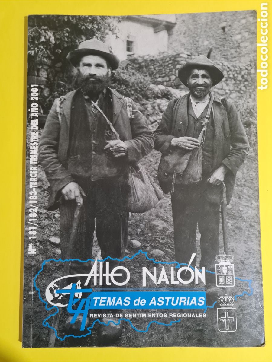 Collectionnisme de Revues et Journaux: ALTO NALON N&deg; 181-182-183 - 3&deg; TRIMESTRE 2001 REVISTA TEMAS DE ASTURIAS MUCHAS FOTOS VER