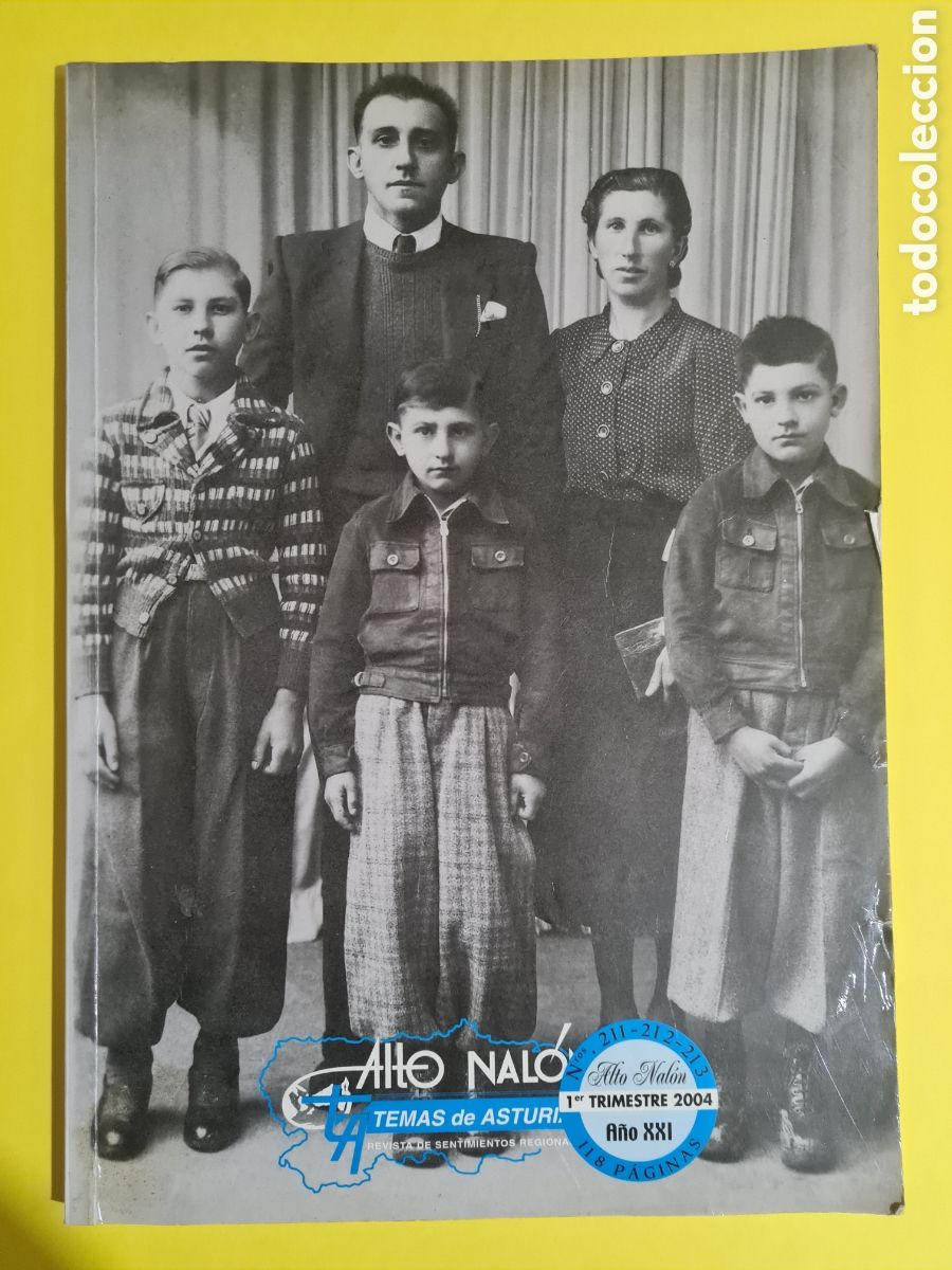 Coleccionismo de revistas y peri&oacute;dicos: ALTO NALON N&deg; 211-212-213 - 1&deg; TRIMESTRE 2004 REVISTA TEMAS DE ASTURIAS MUCHAS FOTOS VER