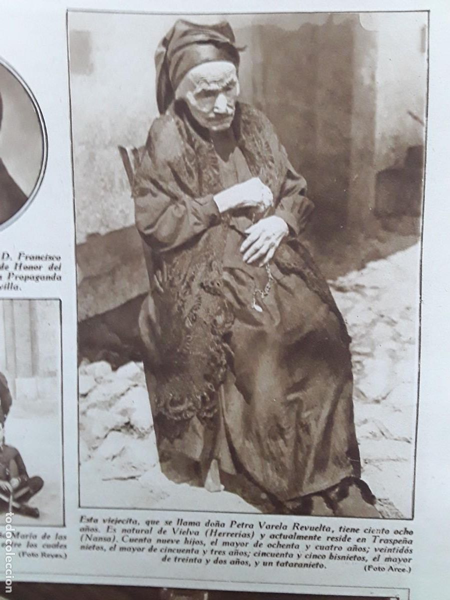 Collection Magazines and Newspapers: PETRA VALERA REVUELTA 108 A&Ntilde;OS NATURAL VIELVA HERRERIAS RESIDE TRAPE&Ntilde;A NANSA REVISTA 1929