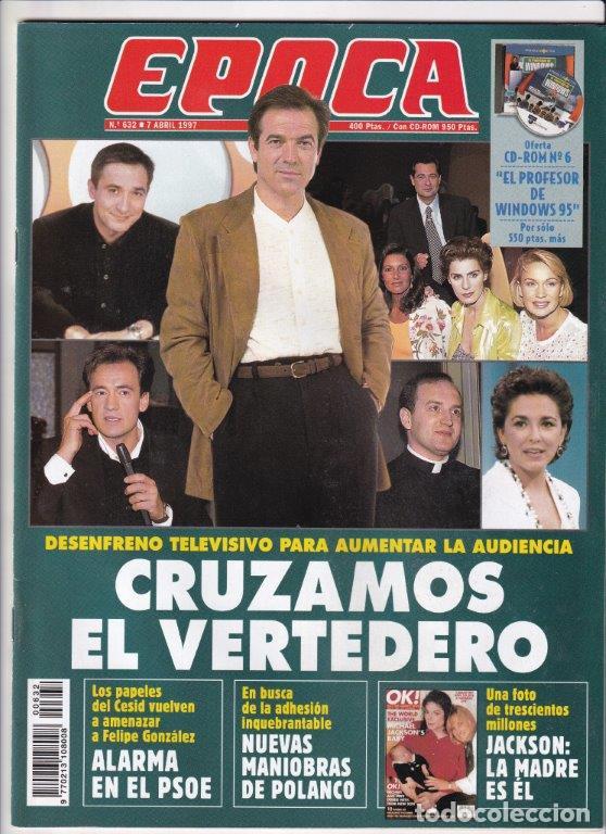 Coleccionismo de Revistas y Peri&oacute;dicos: REVISTA &Eacute;POCA N&ordm; 632 A&Ntilde;O 1997. OVNIS. MICHAEL JACKSON. MONSE&Ntilde;OR S&Aacute;NCHEZ. MAR FLORES.