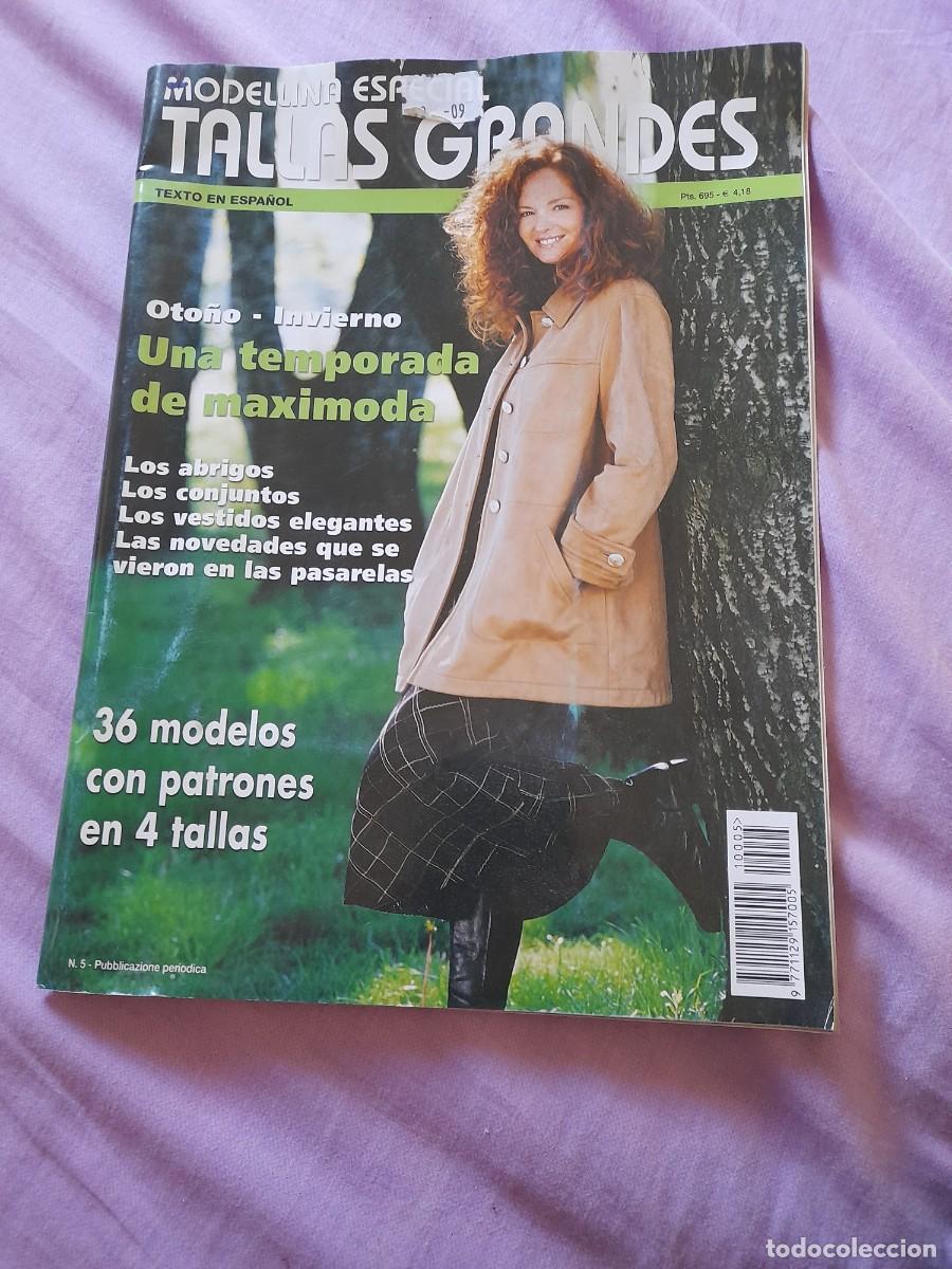 Coleccionismo de Revistas y Peri&oacute;dicos: Revista modellina N&deg; 5 especial tallas grandes moda costura patrones