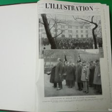 Coleccionismo de Revistas y Periódicos: GRAN TOMO REVISTA L´ILLUSTRATION. NÚMEROS AÑOS 1930-31-32-33-34. FRANCES, FRANCIA.