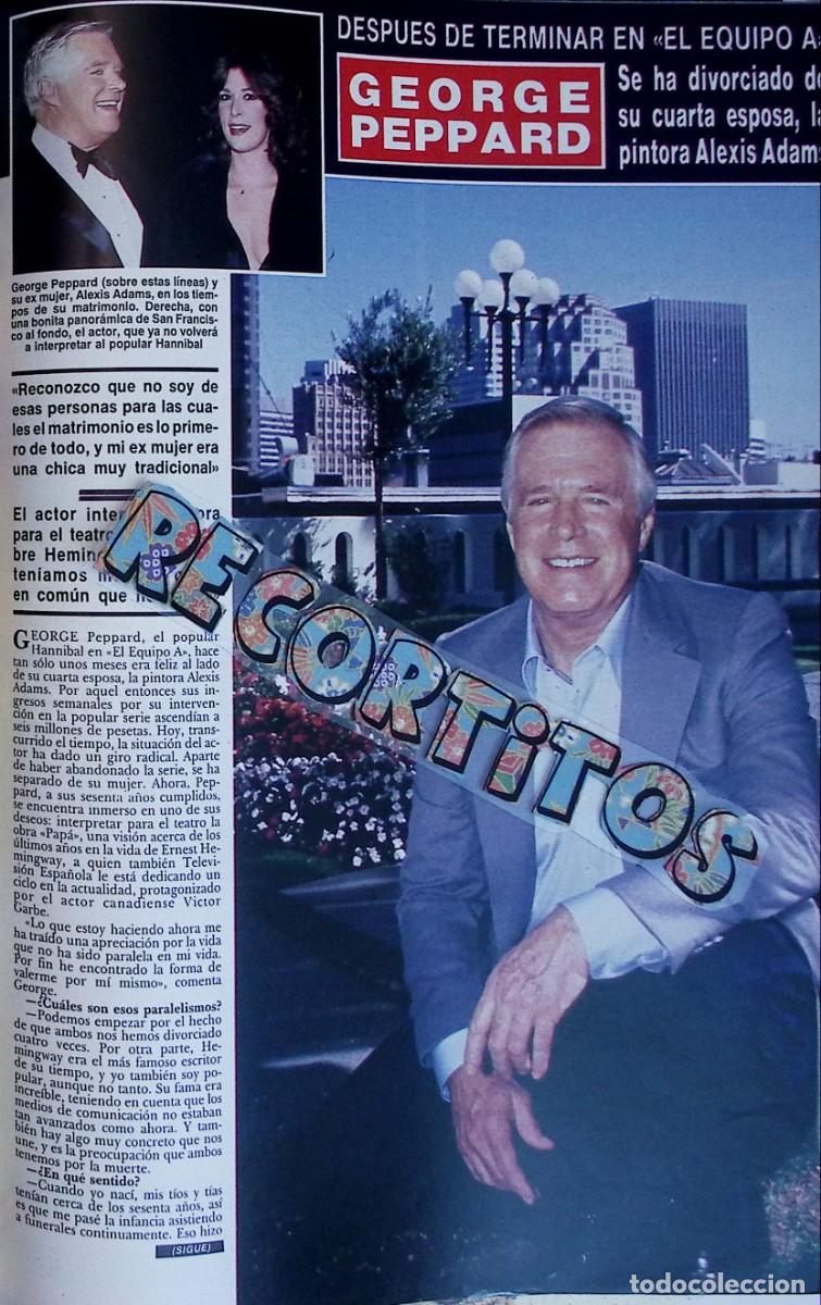 Coleccionismo de revistas y peri&oacute;dicos: george peppard banaceck A TEAM EL EQUIPO A