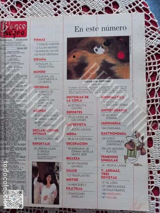 Coleccionismo de Revistas y Peri&oacute;dicos: ROCIO JURADO