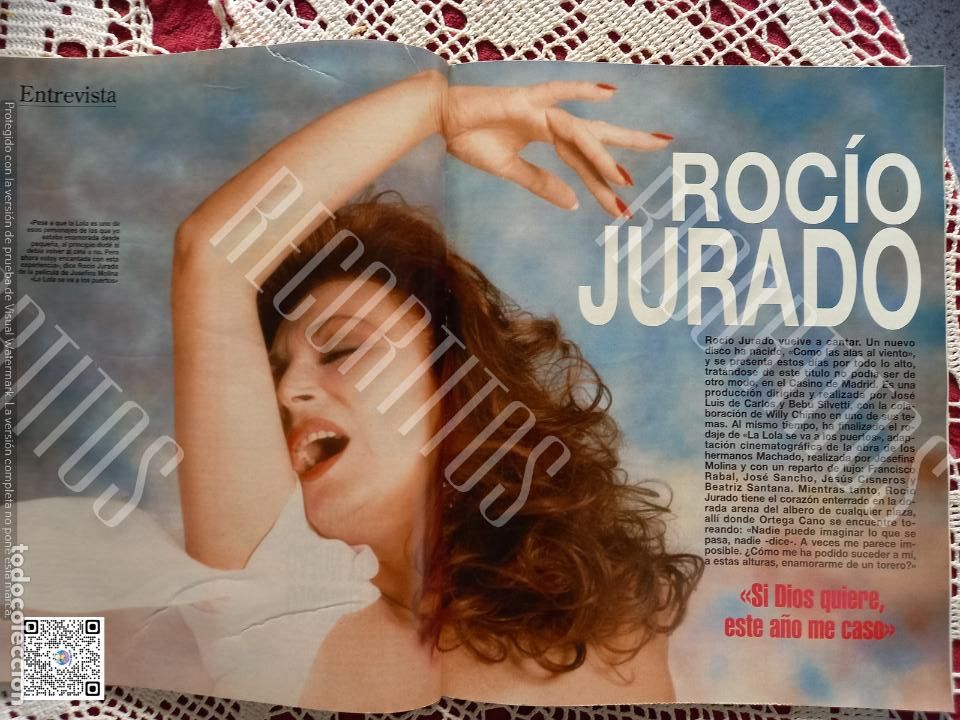 Coleccionismo de Revistas y Peri&oacute;dicos: ROCIO JURADO