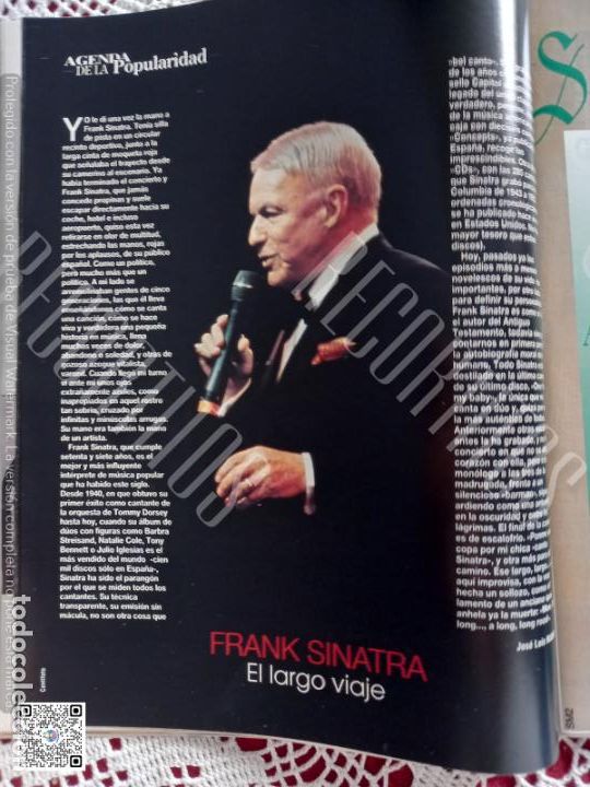 Coleccionismo de Revistas y Peri&oacute;dicos: FRANK SINATRA
