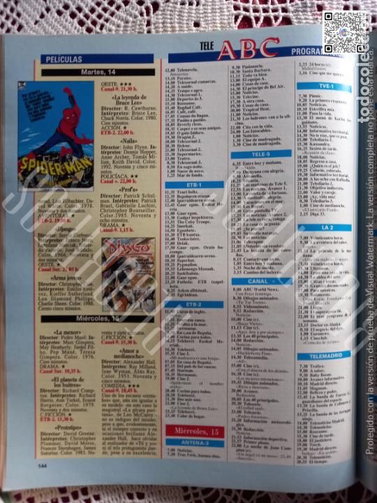 Coleccionismo de revistas y peri&oacute;dicos: SPIDERMAN 1977 THE FILM Nicholas Hammond, David White, Michael Pataki, Hilly Hicks, Lisa Eilbacher,