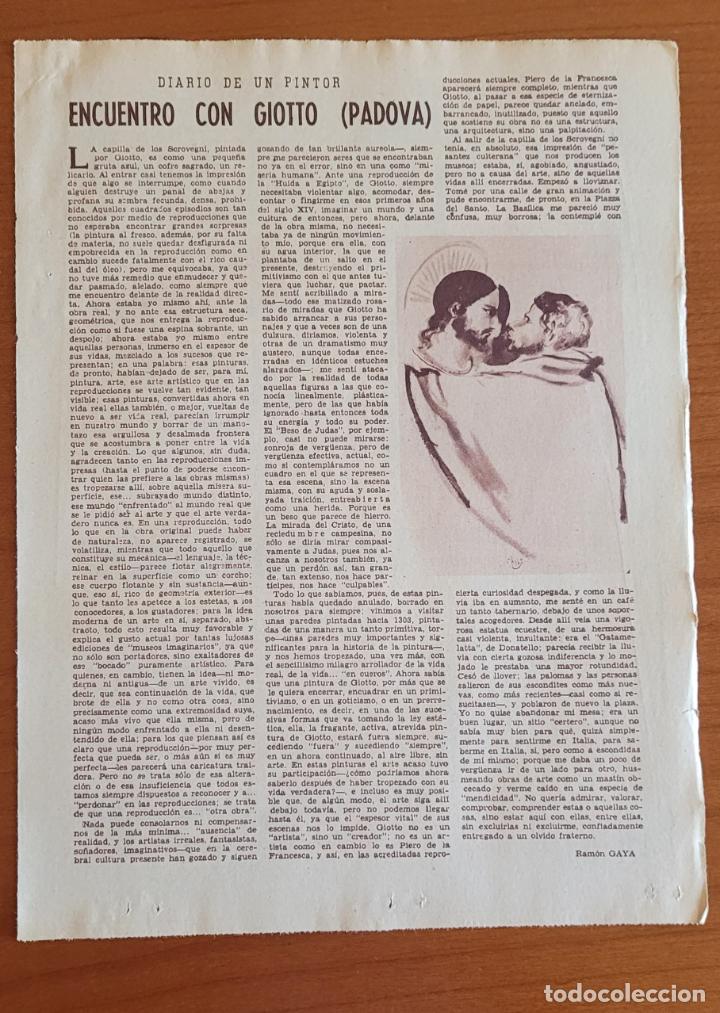 Coleccionismo de Revistas y Peri&oacute;dicos: Recorte ABC Giotto (Padova)