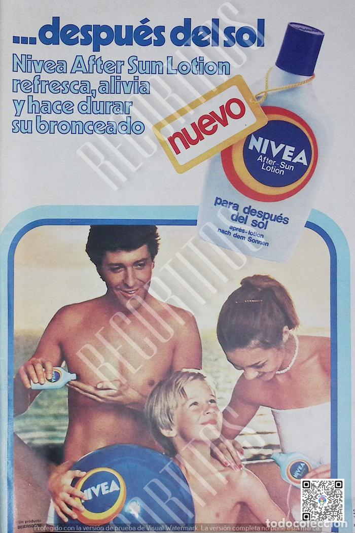 Collezionismo di Riviste e Giornali: ANUNCIO PUBLICIDAD NIVEA